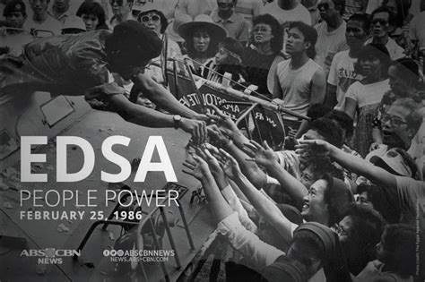 edsa people power revolution pictures